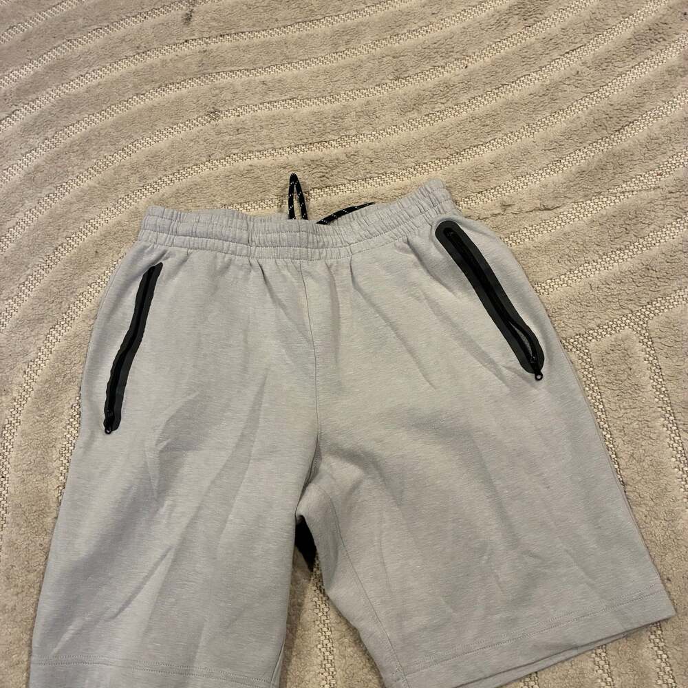 Active Flex Fleece Shorts Grey Size Small